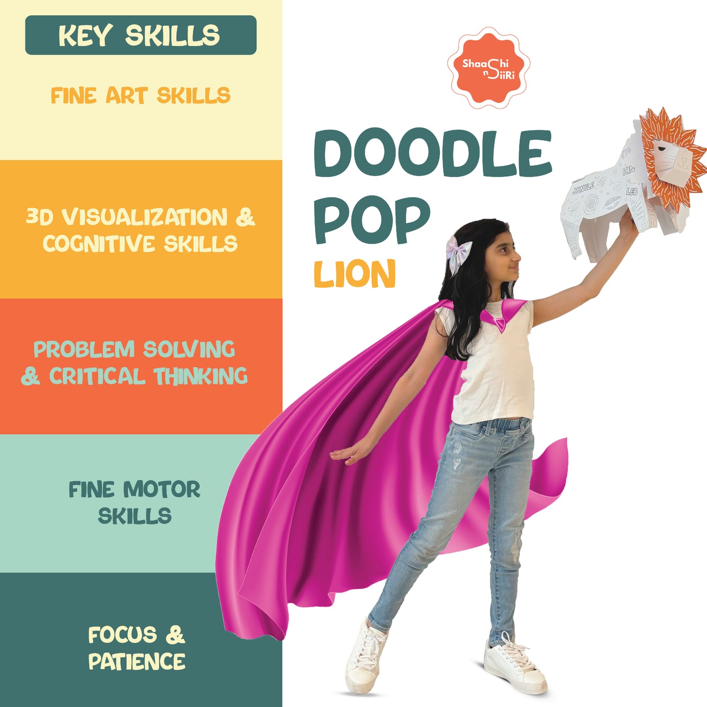 Doodle Pop Lion
